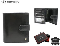 Portfele - Skórzany, Duży Portfel Męski Z Systemem Rfid Lumarko! - miniaturka - grafika 1