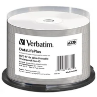 Nośniki danych - Verbatim Dysk DVD-R 16x 4,7GBSpin50 NAD WATPR43734 - miniaturka - grafika 1