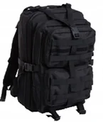 Plecaki - Plecak taktyczny wojskowy militarny 20-40 l Semi Line czarny - miniaturka - grafika 1