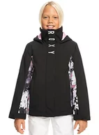Kurtki narciarskie - ROXY Zamek na całej długości, czarny, rozmiar XL - miniaturka - grafika 1