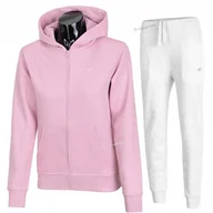 Spodnie sportowe damskie - 4F DAMSKI DRES BAWEĹNA KOMPLET BLUZA SPODNIE / rozm XL - miniaturka - grafika 1