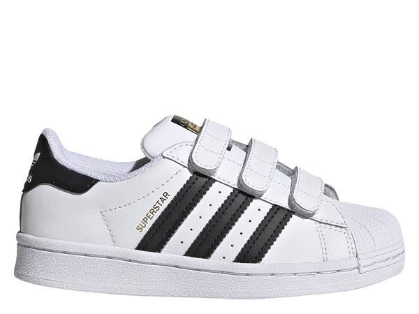 Buty dziecięce adidas EF4838 SUPERSTAR CF C Białe