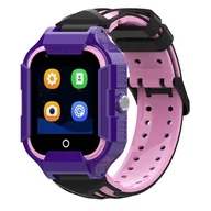 Smartwatch - Garett Kids Neon 4G Fioletowy - miniaturka - grafika 1