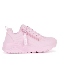 Buty dla dziewczynek - Sneakersy Skechers UNO LITE 310387L LTPK Różowy - miniaturka - grafika 1