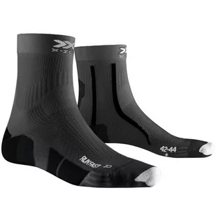 XSOCKS skarpetki biegowe RUN FAST 4.0 black/arctic white - Skarpetki sportowe męskie - miniaturka - grafika 1