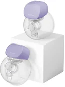 Laktatory - Laktator elektryczny podwójny Momcozy S9 Pro Fioletowy - miniaturka - grafika 1