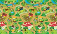 Zabawki interaktywne dla dzieci - Mata Farma 100x200cm - Smily Play - miniaturka - grafika 1