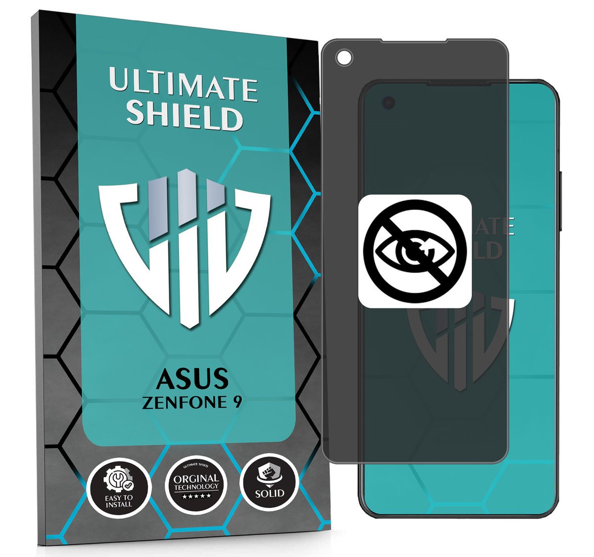 NAJLEPSZA FOLIA 5D ANTYSZPIEGOWSKA DO ASUS ZENFONE 9 HYDROŻELOWA MATOWA
