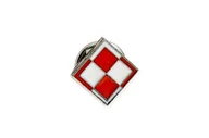 Akcesoria motoryzacyjne - Mały Znaczek Szachownica Lotnicza Pins Pin - miniaturka - grafika 1