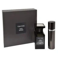 Zestawy perfum damskich - Tom Ford Zestaw Oud Wood Woda perfumowana + Travel Size - miniaturka - grafika 1