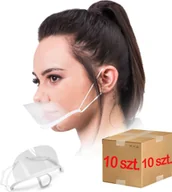 Przyłbice ochronne - Pako Przyłbica mini na nos i usta / MAS-AIR - 10 szt. - miniaturka - grafika 1