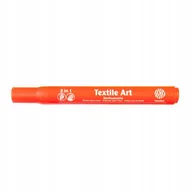 Kredki, ołówki, pastele i pisaki - NERCHAU TEXTILE PAINT PEN ORANGE - pisak do tkanin - miniaturka - grafika 1