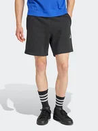Spodenki męskie - adidas Szorty dresowe w kolorze czarnym - miniaturka - grafika 1