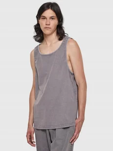 T-SHIRT TANK TOP OVERSIZE Męska Szara TB6222 XL - Koszulki męskie - miniaturka - grafika 1