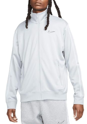 Nike FN0257-077 M NSW SP PK Tracktop Długa koszulka Męska LT Smoke Grey/Biały Rozmiar XS