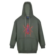 Bluzy męskie - Regatta Christian Lacroix - Męska Bluza z Kapturem Miramas Ciemne Khaki, Rozmiar: XL - miniaturka - grafika 1