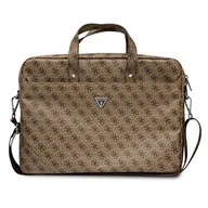 Torby na laptopy - Torba Saffiano 4G GUCB15P4TW 16 Brown - miniaturka - grafika 1