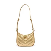 Torebki damskie - Pinko Skórzana torebka na ramię HALF MOON BABY - miniaturka - grafika 1