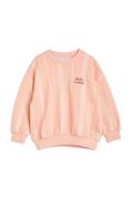 Bluzy dla dziewczynek - Mini Rodini bluza bawełniana dziecięca kolor różowy wzorzysta - miniaturka - grafika 1