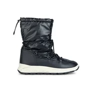 Kozaki damskie - Damskie Buty zimowe GEOX D SPHERICA 4X4 B ABX D3626E-085FU-C9999 – Czarny - miniaturka - grafika 1