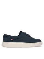 Buty dla chłopców - Tommy Hilfiger Półbuty T3B4-34352-0315 Granatowy - miniaturka - grafika 1
