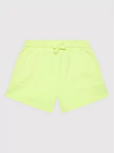 Guess Szorty sportowe J2GD01 KB4O0 Zielony Regular Fit - Spodnie i spodenki dla dziewczynek - miniaturka - grafika 1