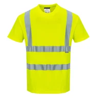 Odzież robocza - PORTWEST S170 T-SHIRT COTTON COMFORT ; ŻÓŁTY - miniaturka - grafika 1