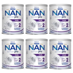 Nestle Nan EXPERTpro Ha 2 Mleko następne dla niemowląt po 6 miesiącu Zgrzewka 6 x 800 g - jedzenie - Mleko modyfikowane - miniaturka - grafika 1
