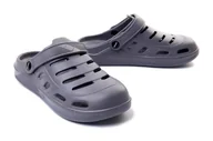Klapki i japonki męskie - AXIM 9K3807 szary, klapki/croksy męskie - Axim - miniaturka - grafika 1