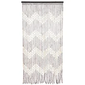 Zasłony - Zasłona na drzwi bambusowa, 90 x 180 cm, brązowa - miniaturka - grafika 1