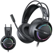 Słuchawki - Słuchawki gamingowe czarne ONIKUMA X88 - miniaturka - grafika 1