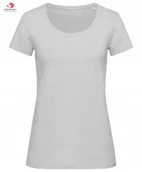 Koszulki i topy damskie - SUPER CENA JAKOŚĆ T-shirt Koszulka Damska STEDMAN 9900 JASNY SZARY Roz: S - miniaturka - grafika 1