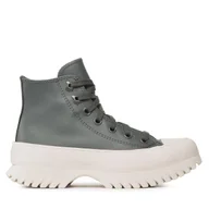 Botki damskie - Botki Converse Chuck Taylor All Star Lugged 2.0 Hi A02878C Szary - miniaturka - grafika 1