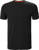 Koszulki męskie - Helly Hansen T-shirt HELLY HANSEN Kensington Tech T-Shirt, black XL - miniaturka - grafika 1