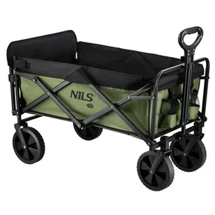 Wózek turystyczny NILS CAMP NC2602 Zielony 100 kg teleskopowa rączka - Akcesoria turystyczne - miniaturka - grafika 1