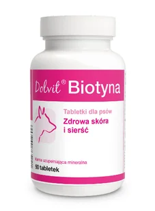 Dolvit Biotyna 2x90tab. - Suplementy i witaminy dla psów - miniaturka - grafika 3