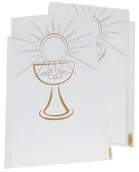 Akcesoria do pakowania - TOREBKA FOLIOWA PIERWSZA KOMUNIA ŚWIĘTA 5SZT CELOFAN XXL - miniaturka - grafika 1