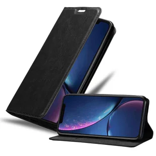 Cadorabo Etui do Apple iPhone 11 PRO MAX Etui ochronne w kolorze czarnym Etui na telefon komórkowy Etui z magnetycznym zamknięciem - Etui i futerały do telefonów - miniaturka - grafika 1