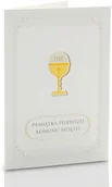 Pamiątka Pierwszej Komunii Świętej - Mini-Album komunijny kielich TS na dwa zdjęcia 13x18 - miniaturka - grafika 1