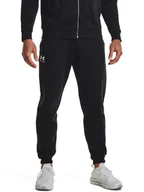Spodnie sportowe męskie - Under Armour Spodnie dresowe UA Essential Fleece Jogger 1373882 Czarny Regular Fit - miniaturka - grafika 1