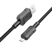 Kable USB - HOCO kabel USB do Micro 2,4A Leader X94 czarny - miniaturka - grafika 1