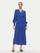 Sukienki - YAS Sukienka letnia Drea 26027889 Niebieski Regular Fit - miniaturka - grafika 1