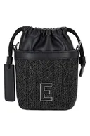 Torebki damskie - ERMANNO FIRENZE Terra, torba unisex, czarna, czarny - miniaturka - grafika 1