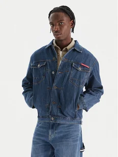 Quiksilver Kurtka jeansowa All Ride Denim Jkt EQYJK04177 Niebieski Regular Fit - Kurtki męskie - miniaturka - grafika 1