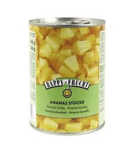 Happy Frucht Ananas kawałki 565 g - Pasztet i przetwory mięsne - miniaturka - grafika 1