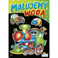 Kolorowanki, wyklejanki - Kolorowanka wodna. Malujemy wodą. Lokomotywa 843 - miniaturka - grafika 1