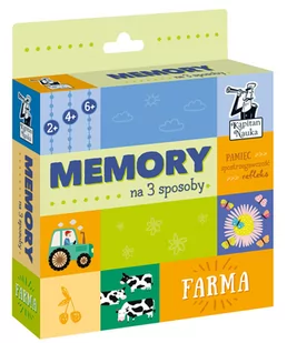 Kapitan Nauka Memory na 3 sposoby Farma - Gry planszowe - miniaturka - grafika 1
