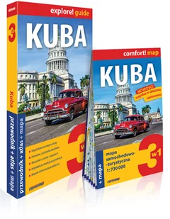Kiełtyka Anna Kuba 3w1; przewodnik + atlas + mapa - Przewodniki - miniaturka - grafika 1