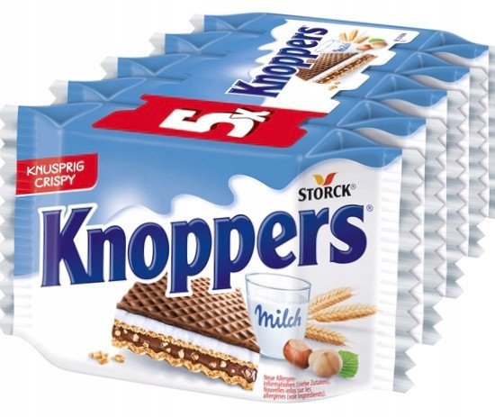 Knoppers 5pack 5x25g