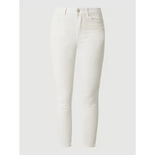Spodnie damskie - Jeansy o kroju skinny fit z dodatkiem streczu model Ana - Vila - grafika 1